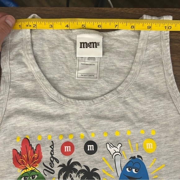 M&M's Las Vegas Tank Top - Gray S - Picture 8 of 10
